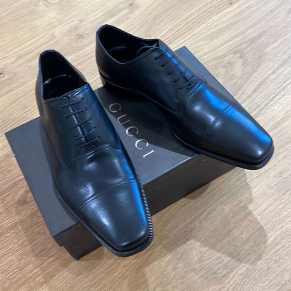 Gucci Shoes Gucci Men Leather Dress Shoes Poshmark
